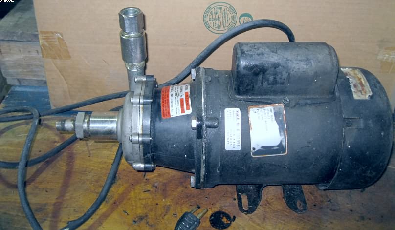 MARCH Pump Model TE-5.5S-MD, stainless steel,
